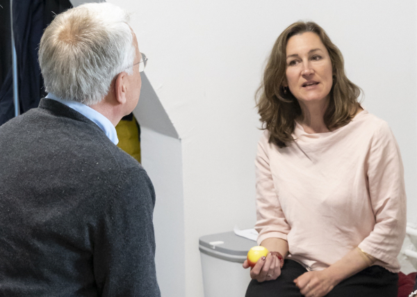 Frau Mahja Günther und Herr Wollmerstädt im EAP Beratungsgespräch